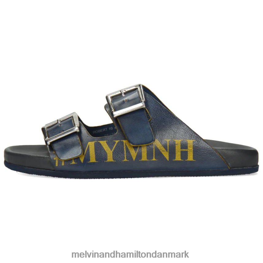 Mænd Melvin & Hamilton robert 10 blå muldyr A28X66727