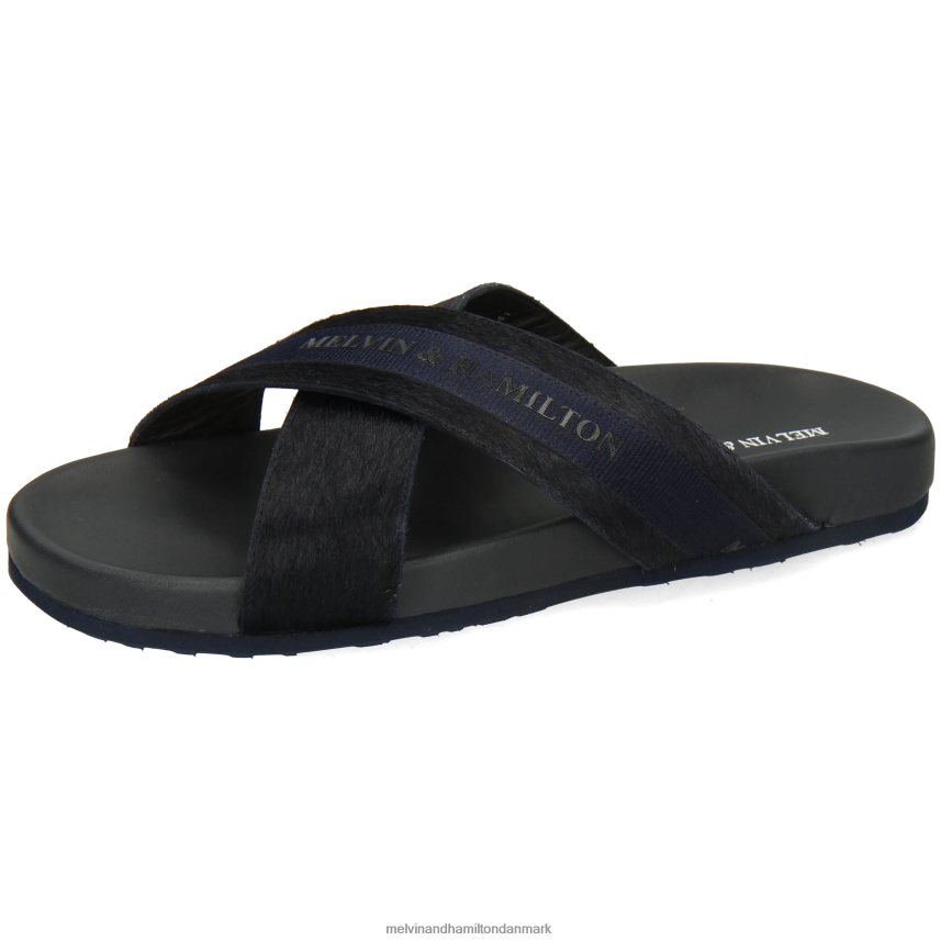 Mænd Melvin & Hamilton robert 34 blå muldyr A28X66717