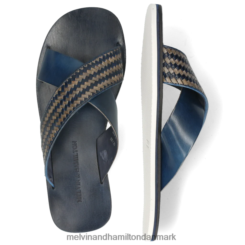 Mænd Melvin & Hamilton sam 23 blå muldyr A28X66739