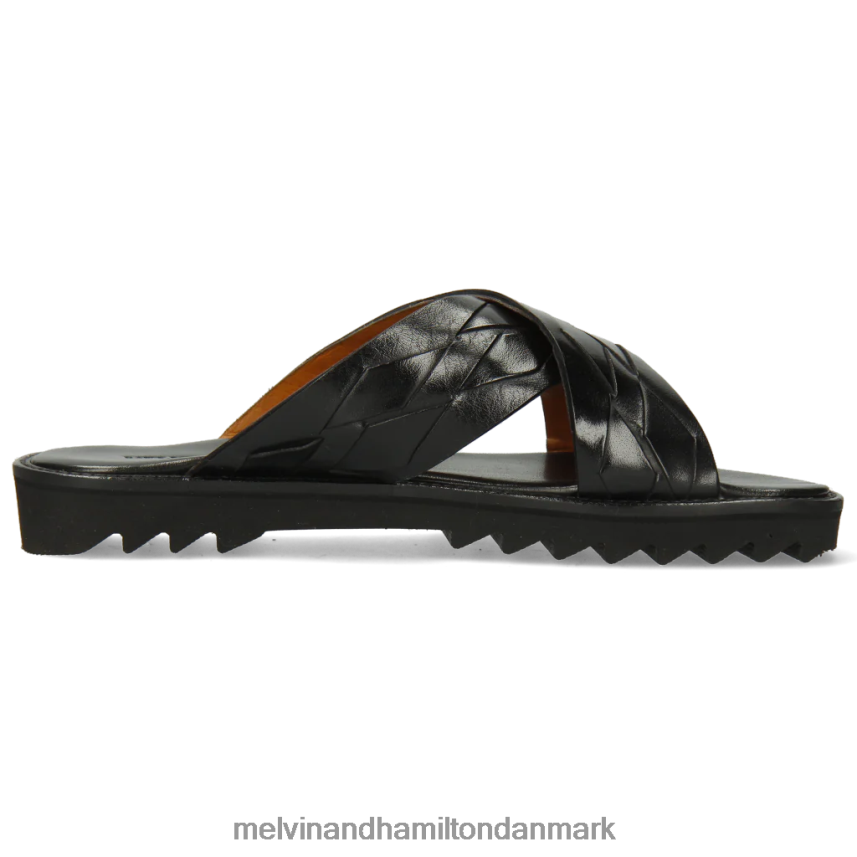 Mænd Melvin & Hamilton sam 37 sort muldyr A28X66729