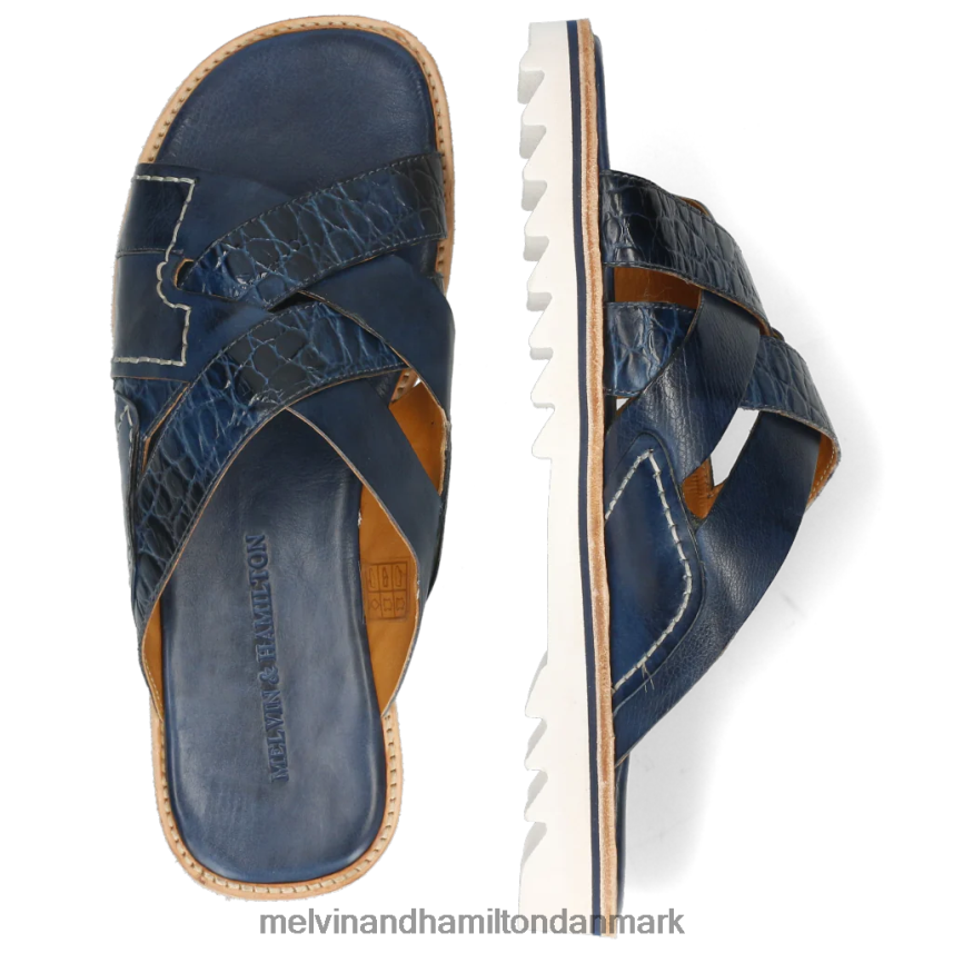 Mænd Melvin & Hamilton sam 38 blå muldyr A28X66732