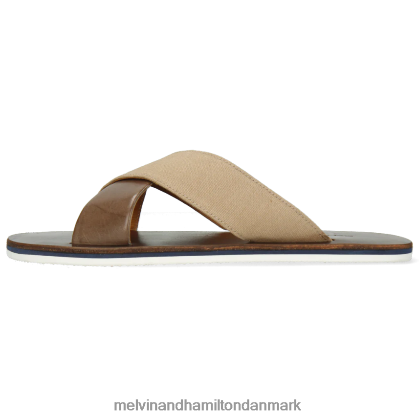 Mænd Melvin & Hamilton sam 5 beige muldyr A28X66720