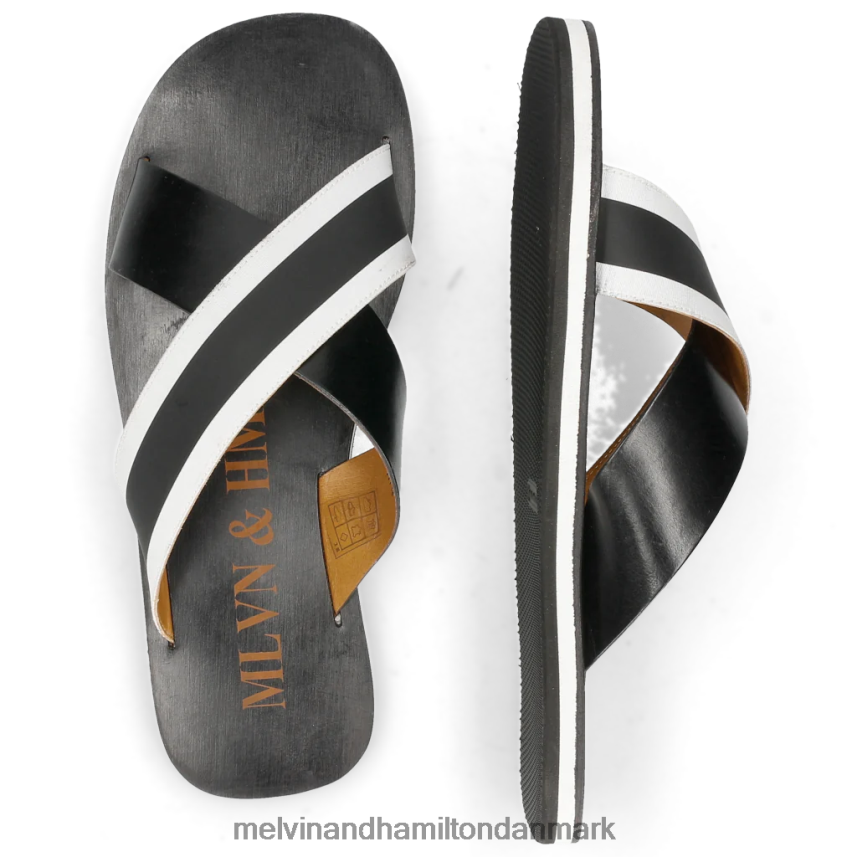 Mænd Melvin & Hamilton sam 5 sort muldyr A28X66743