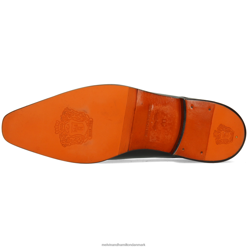 Mænd Melvin & Hamilton Lewis 52 sort munkesko A28X66341