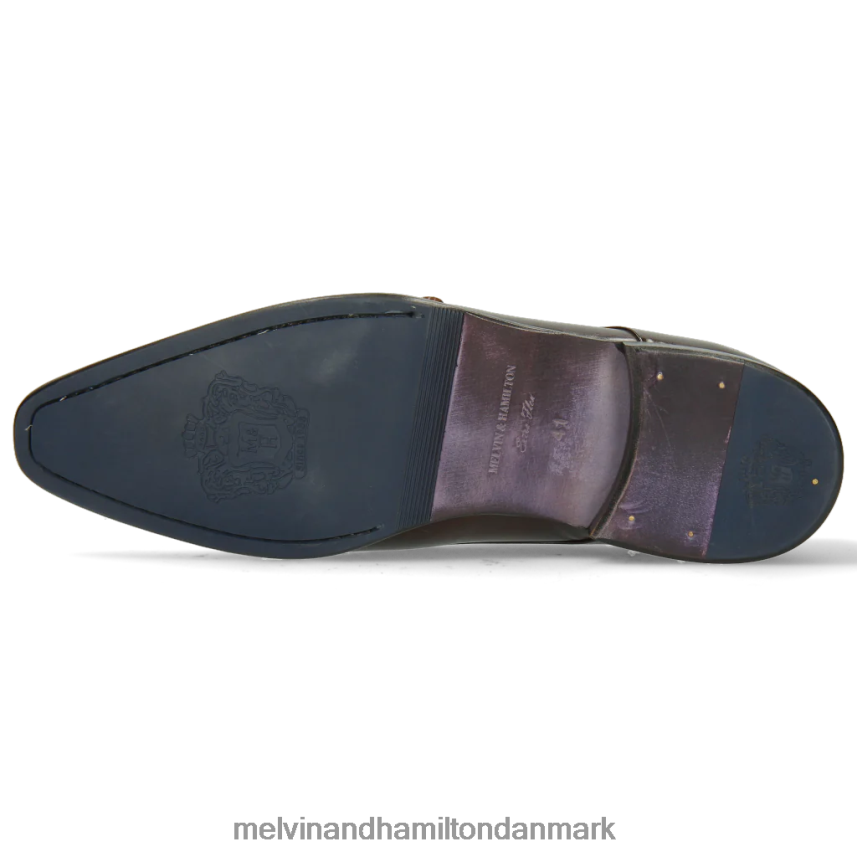 Mænd Melvin & Hamilton lanse 10 Brun munkesko A28X66349