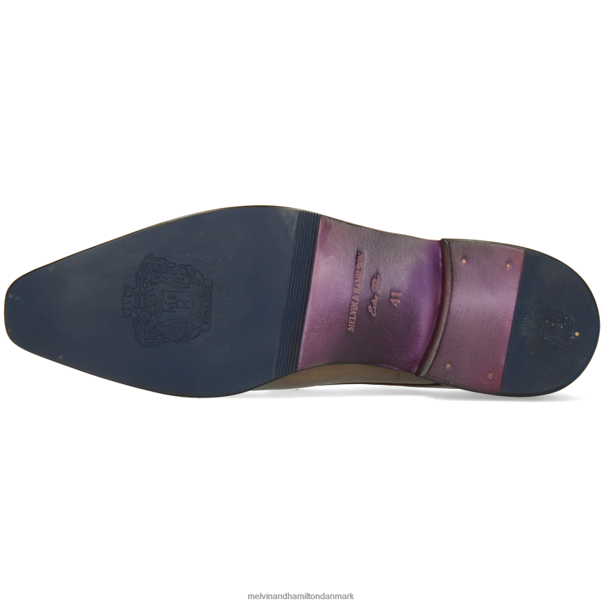 Mænd Melvin & Hamilton lanse 10 grå munkesko A28X66331