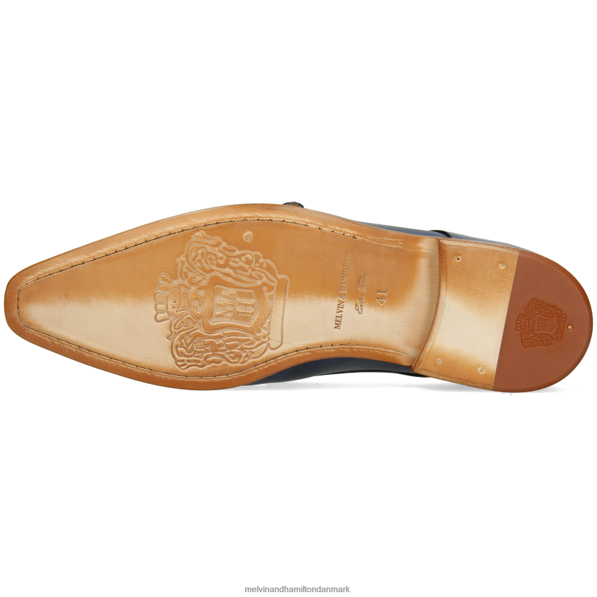 Mænd Melvin & Hamilton lanse 1 blå munkesko A28X66326