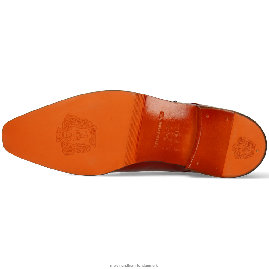 Mænd Melvin & Hamilton lanse 1 rød munkesko A28X66327