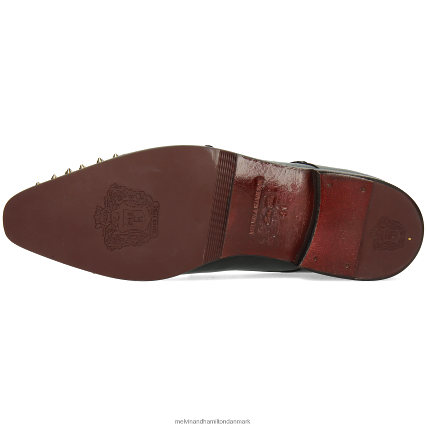 Mænd Melvin & Hamilton lanse 1 sort munkesko A28X66343