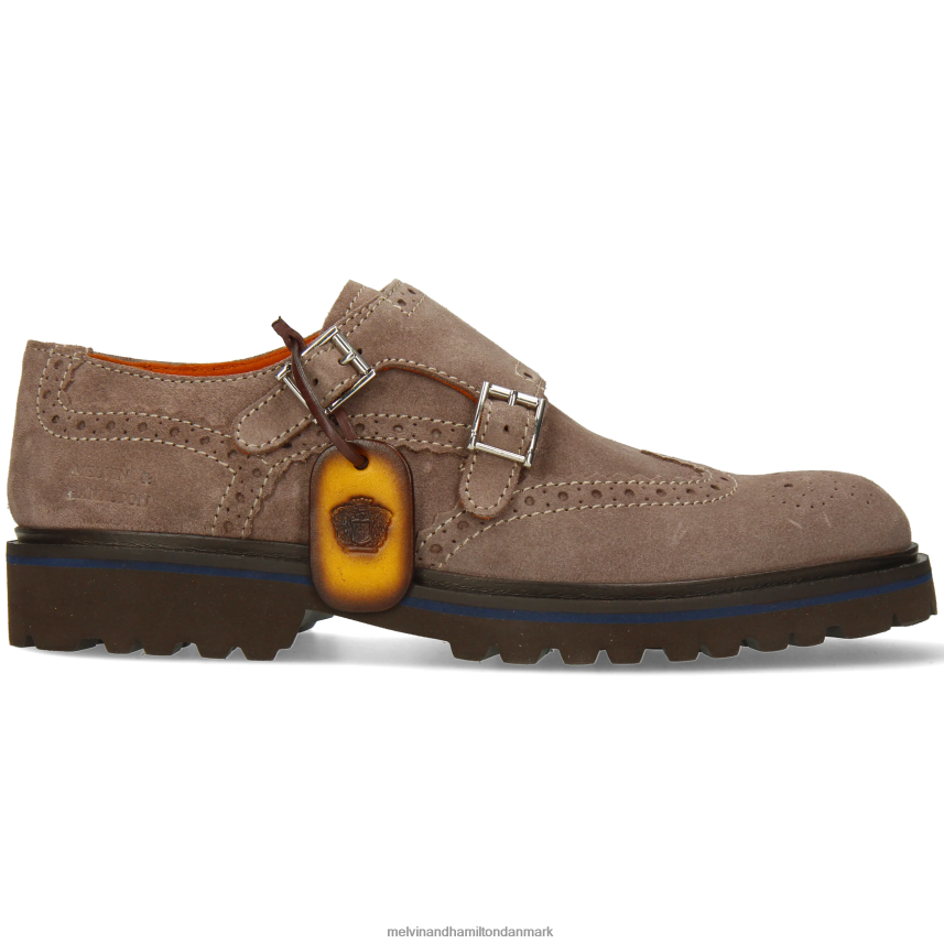 Mænd Melvin & Hamilton pierce 25 grå munkesko A28X66339