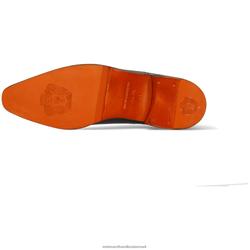 Mænd Melvin & Hamilton Lewis 53 sort oxford sko A28X66182