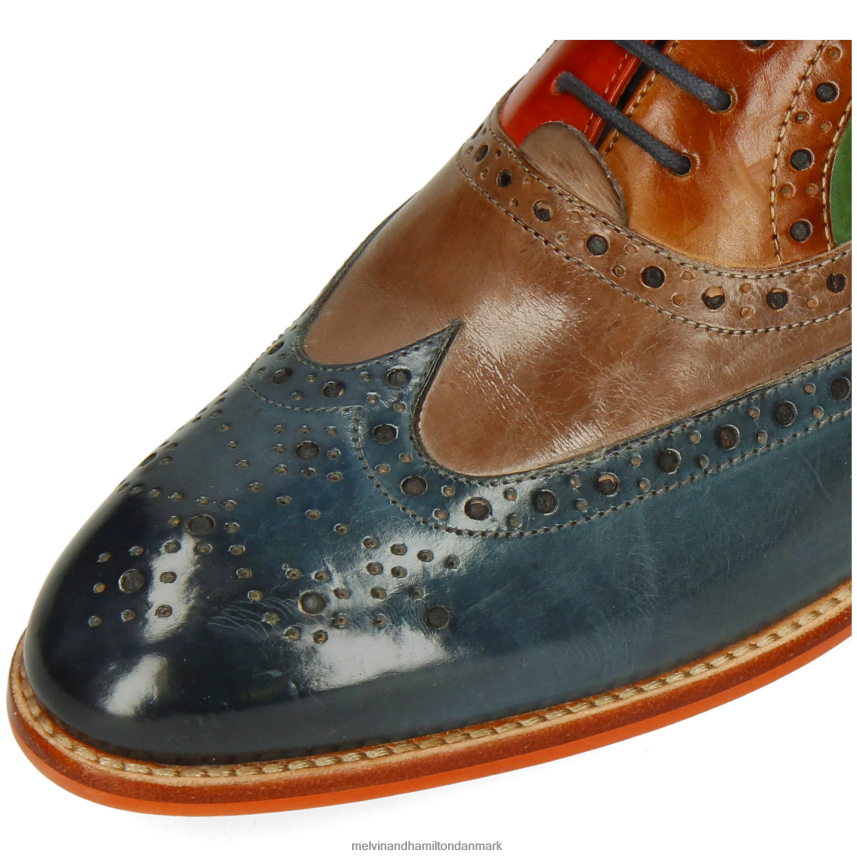 Mænd Melvin & Hamilton kane 38 multi oxford sko A28X66178