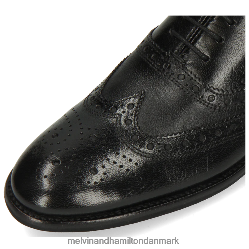 Mænd Melvin & Hamilton klint 23 sort oxford sko A28X66206