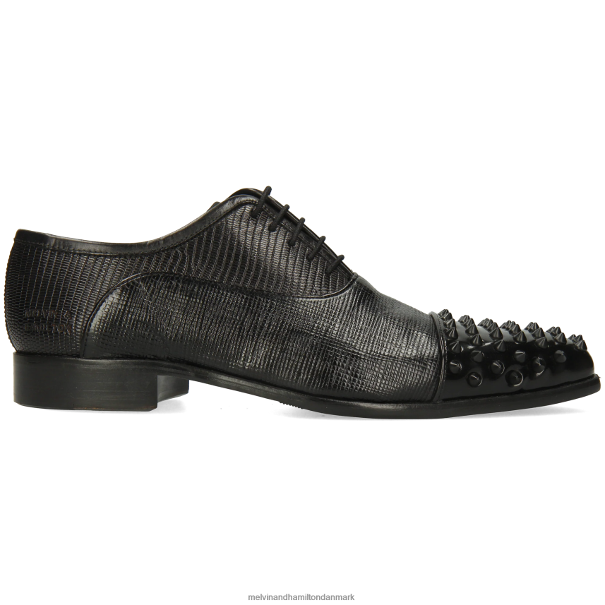 Mænd Melvin & Hamilton lanse 23 sort oxford sko A28X66164