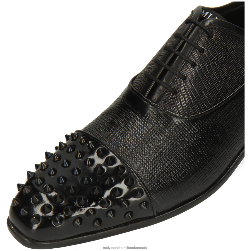 Mænd Melvin & Hamilton lanse 23 sort oxford sko A28X66164