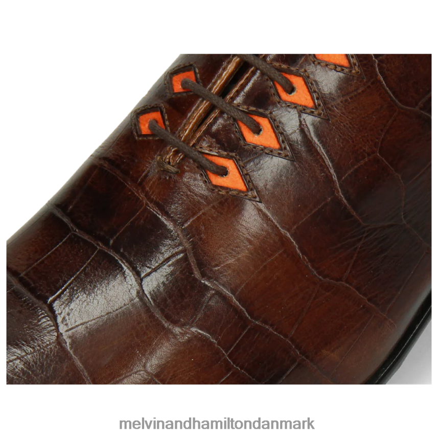 Mænd Melvin & Hamilton lanse 28 Brun oxford sko A28X66167