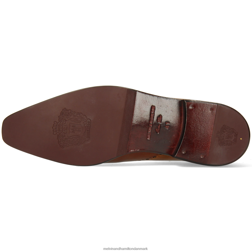 Mænd Melvin & Hamilton lanse 41 Brun oxford sko A28X66160