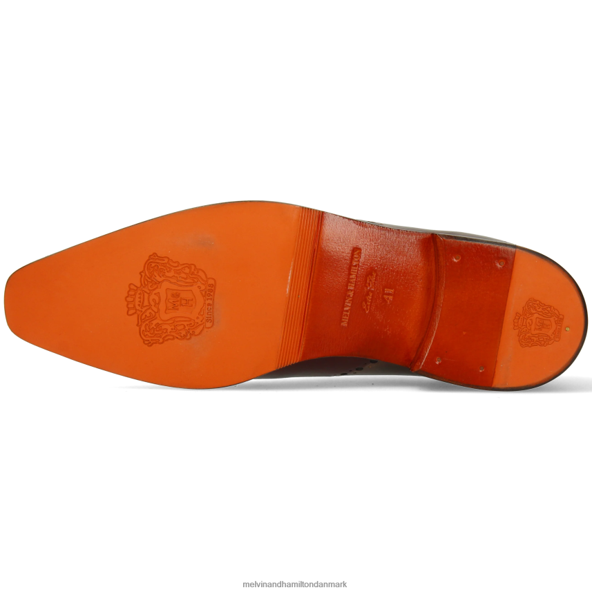 Mænd Melvin & Hamilton lanse 41 rød oxford sko A28X66184