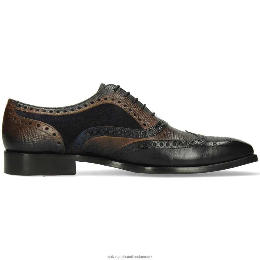 Mænd Melvin & Hamilton leonardo 21 multi oxford sko A28X66194