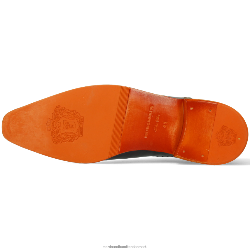 Mænd Melvin & Hamilton lewis 41 blå oxford sko A28X66163