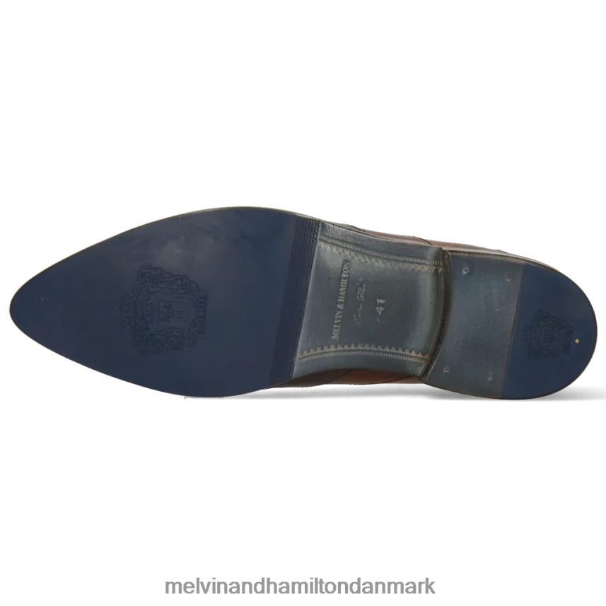 Mænd Melvin & Hamilton toni 43 Brun oxford sko A28X66159