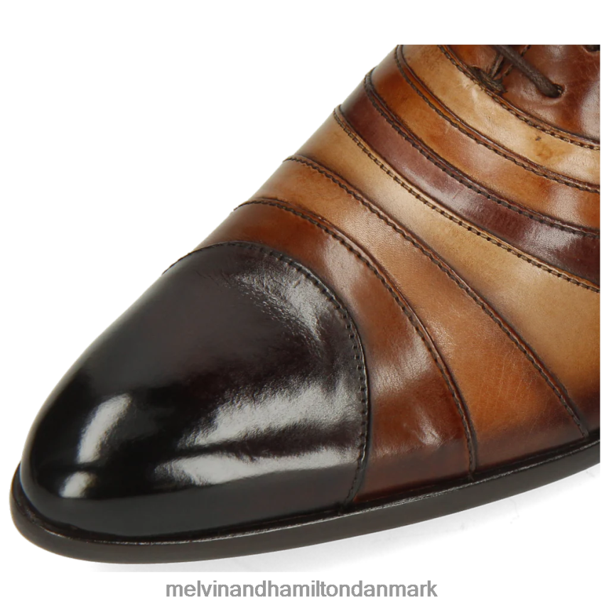 Mænd Melvin & Hamilton toni 43 Brun oxford sko A28X66159