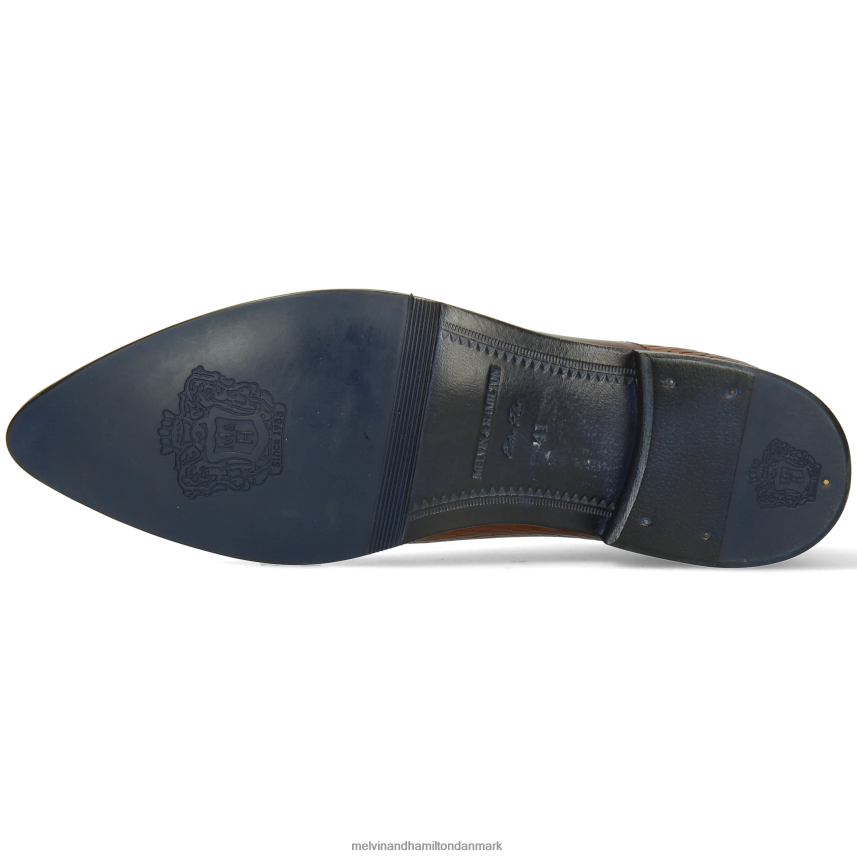 Mænd Melvin & Hamilton toni 44 Brun oxford sko A28X66198