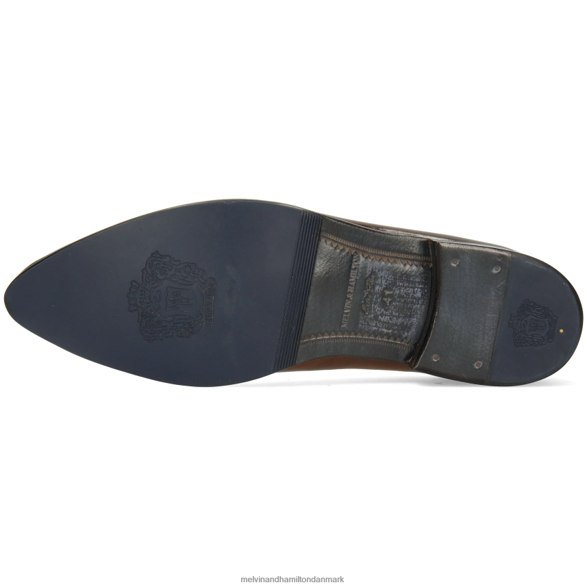 Mænd Melvin & Hamilton toni 46 Brun oxford sko A28X66197