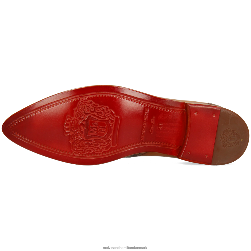 Mænd Melvin & Hamilton toni 48 Brun oxford sko A28X66172