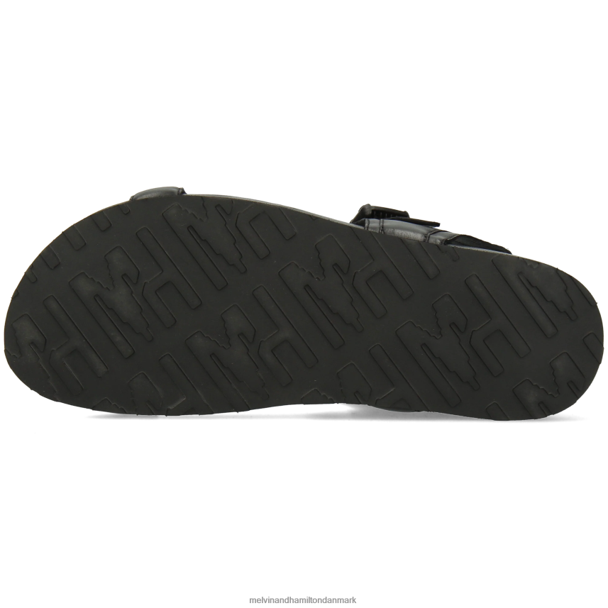 Mænd Melvin & Hamilton robert 22 sort sandaler A28X66752