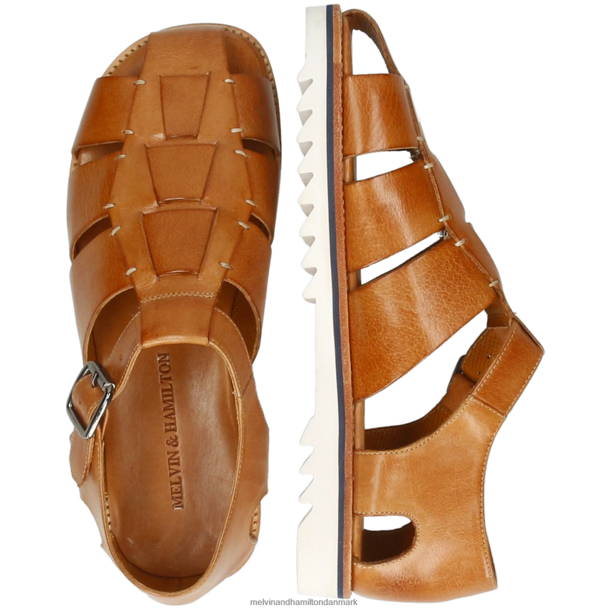 Mænd Melvin & Hamilton sam 29 lysebrun sandaler A28X66744