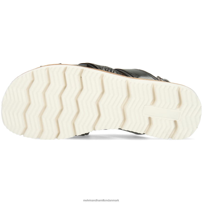 Mænd Melvin & Hamilton sam 46 sort sandaler A28X66769