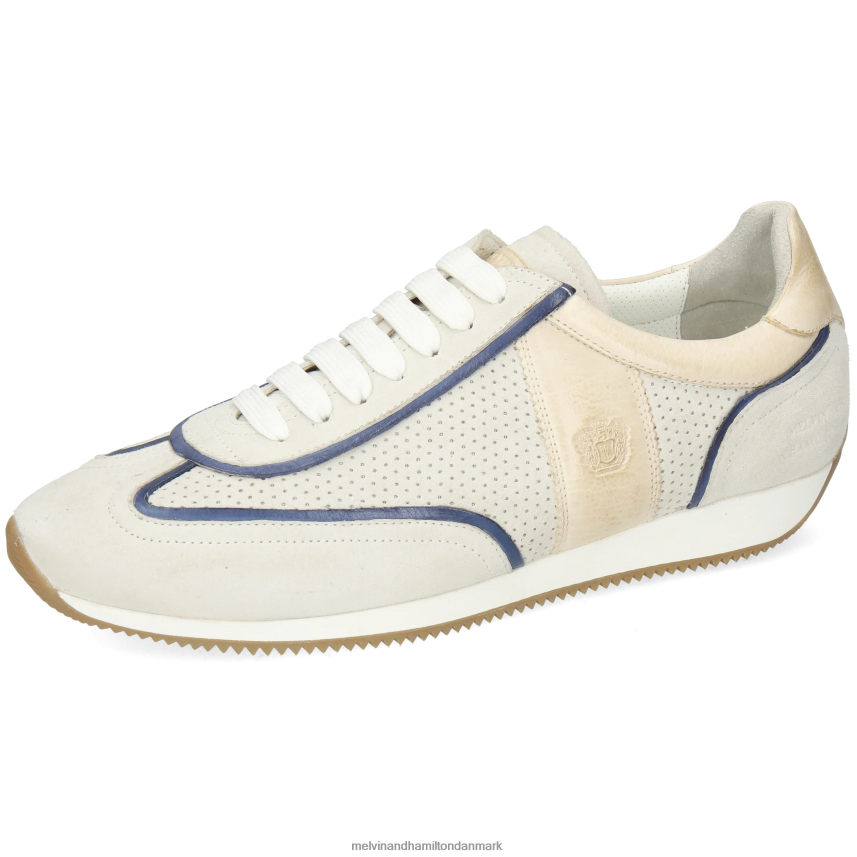 Mænd Melvin & Hamilton stenet 2 hvid sneakers A28X66625