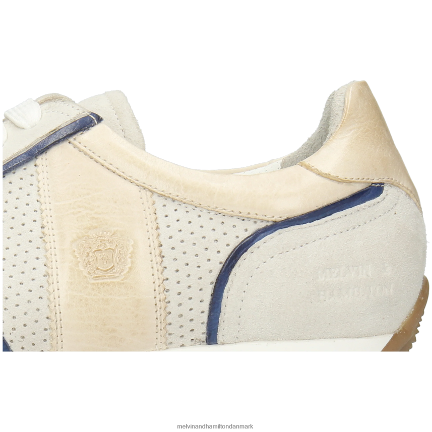 Mænd Melvin & Hamilton stenet 2 hvid sneakers A28X66625