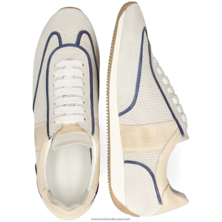 Mænd Melvin & Hamilton stenet 2 hvid sneakers A28X66625