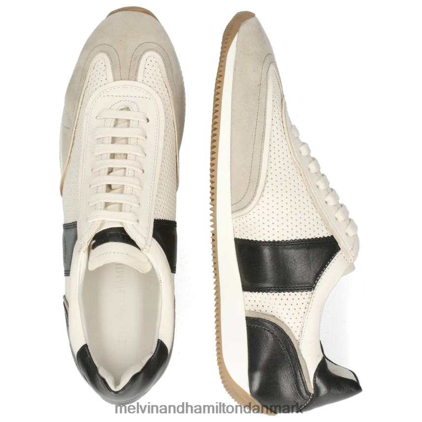 Mænd Melvin & Hamilton stenet 2 hvid sneakers A28X66653