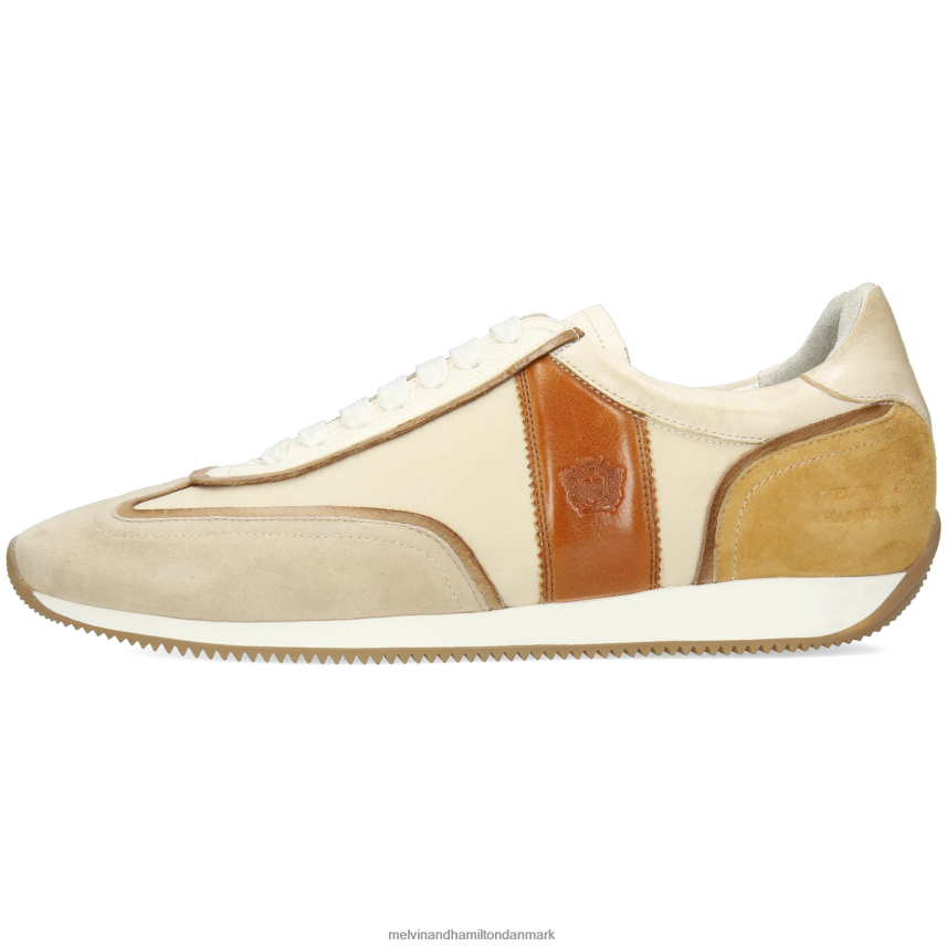 Mænd Melvin & Hamilton stenet 2 lysebrun sneakers A28X66696