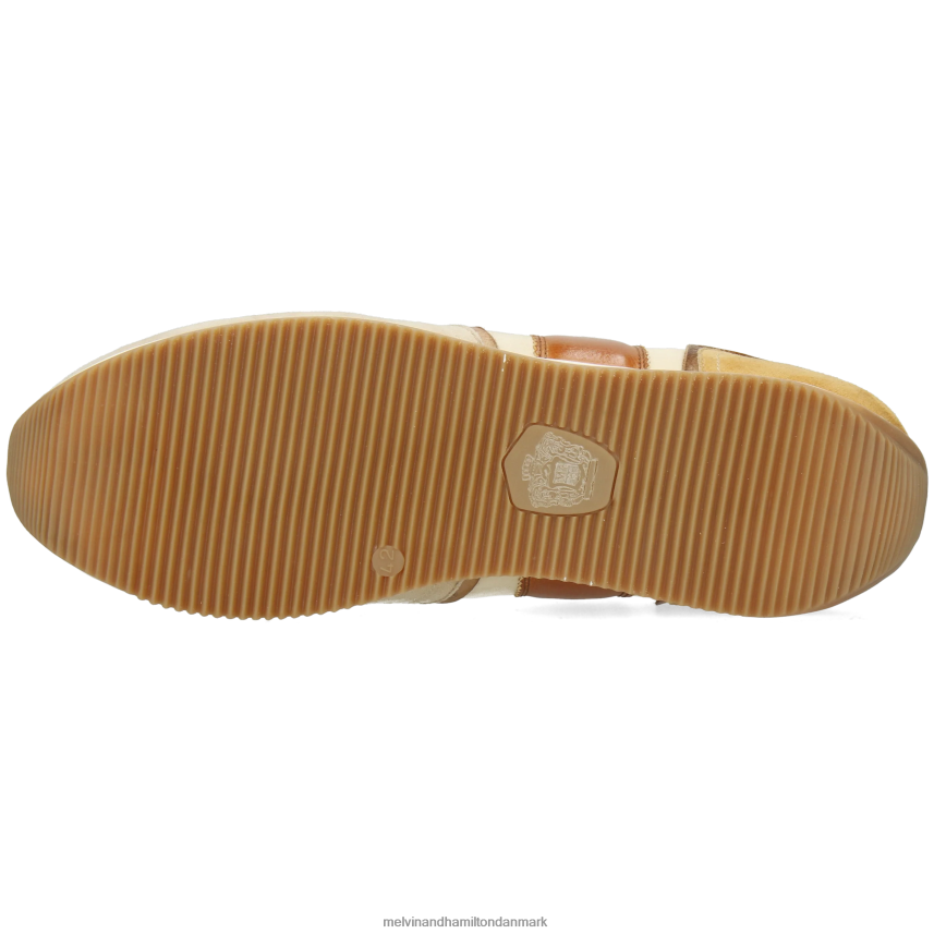 Mænd Melvin & Hamilton stenet 2 lysebrun sneakers A28X66696